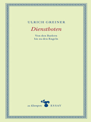 cover image of Dienstboten